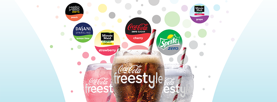 coca cola freestyle screen