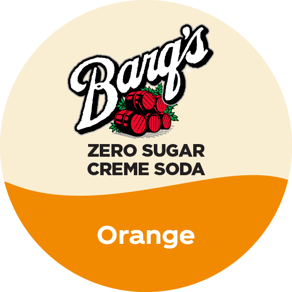 Barqs Zero Sugar Creme Soda Orange