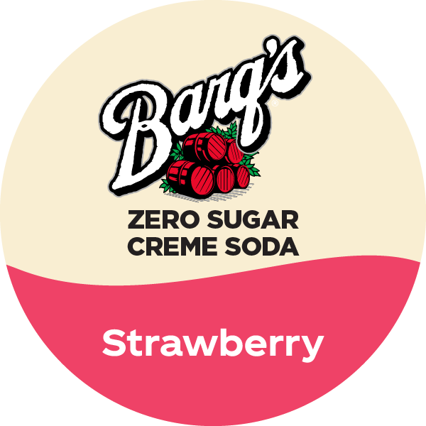 Barqs Zero Sugar Creme Soda Strawberry