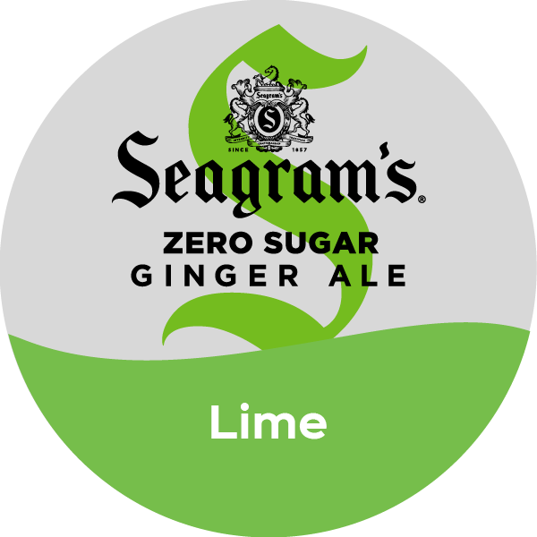 Seagrams Zero Sugar Ginger Ale Lime